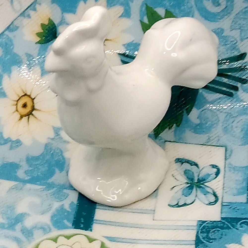 White Single Rooster Salt or Pepper Shaker Target Home Ceramics Country Decor - Picture 11 of 11